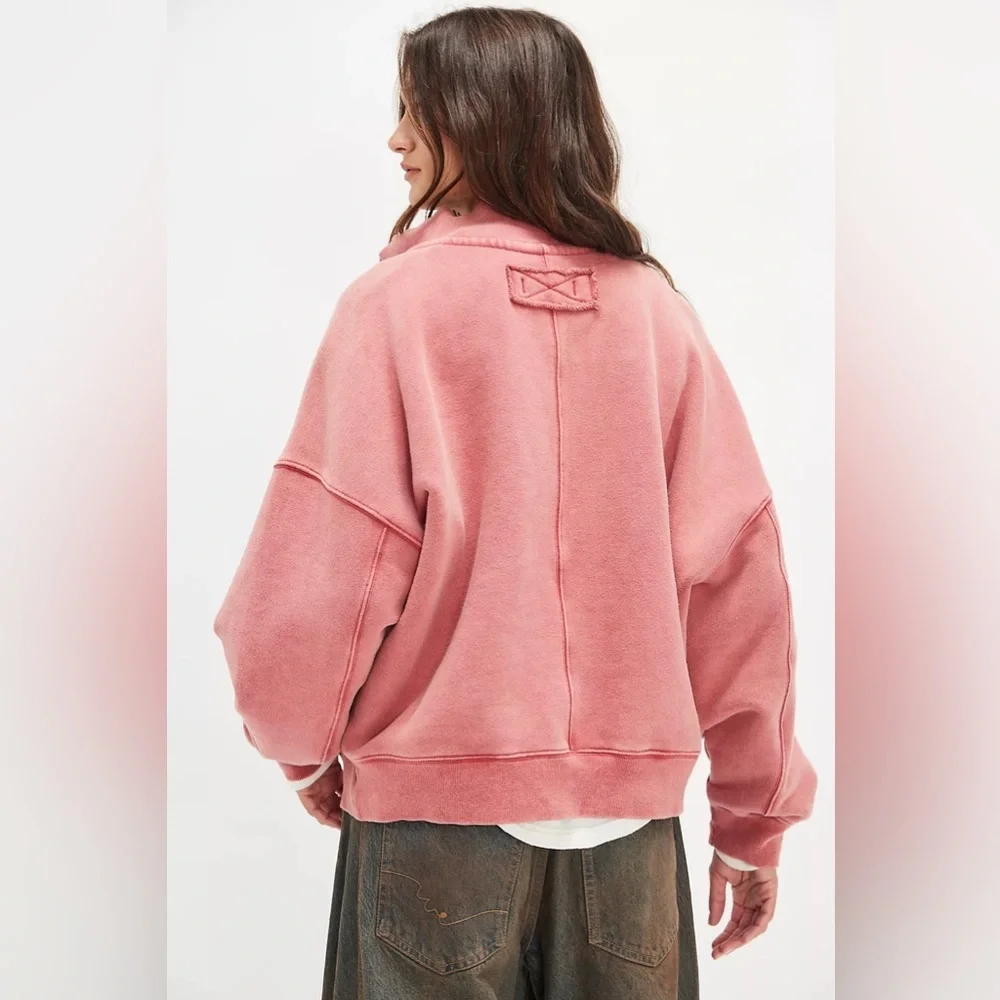 FREE PEOPLE Timeless Pullover in Salsa XS